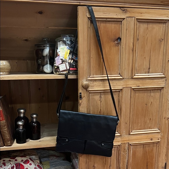 Rock Paper Scissors Handbags - Rock Paper Scissors Leather Crossbody Bag